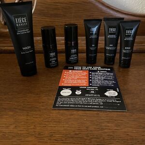 Tiege Hanley Men’s Skin Care Set Revitalization Routine System Level 4 New